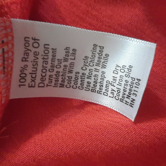 Crown & Ivy Tunic Dress - Woman's Red Dress Size Large - Picture 12 of 12